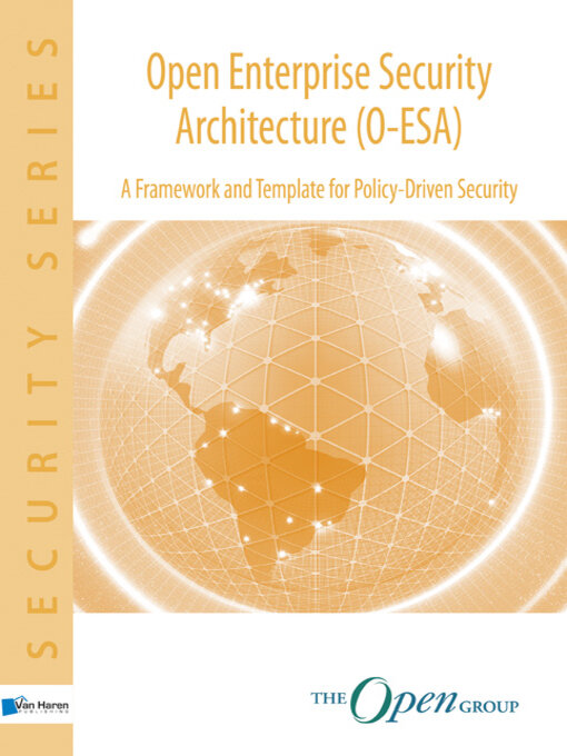 Title details for Open Enterprise Security Architecture O-ESA by Gunnar Petersen - Wait list